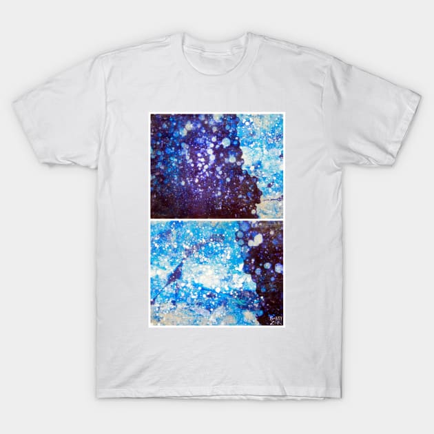 3 Eyes Deep T-Shirt by Bobby Zeik Art